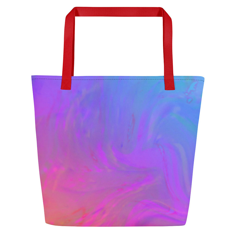 Thumbnail: Rainbows Liquidity Large Tote Bag