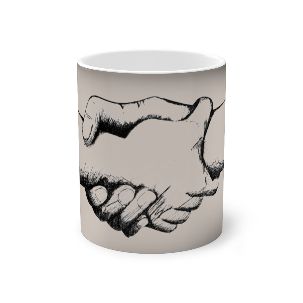The Helping Hand Color-Changing Mug, 11oz