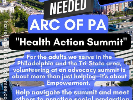  As we move through May, we are excited to highlight a premier opportunity for our community to engage in statewide change: The Arc of PA Health Action Summit.