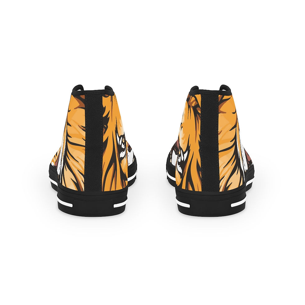 Thumbnail: Aggressive Roar Men's High Top Sneakers