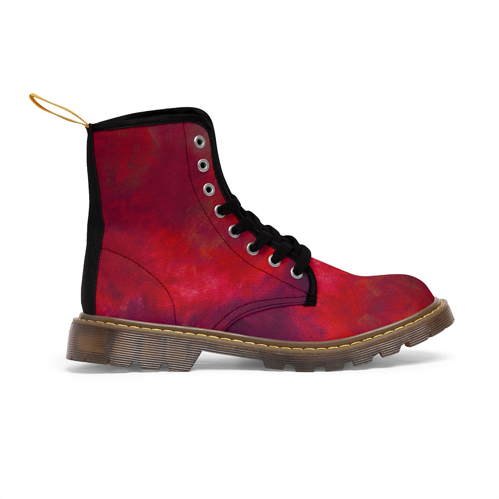 Miniaturbild: Red Dye Ties Women's Canvas Boots