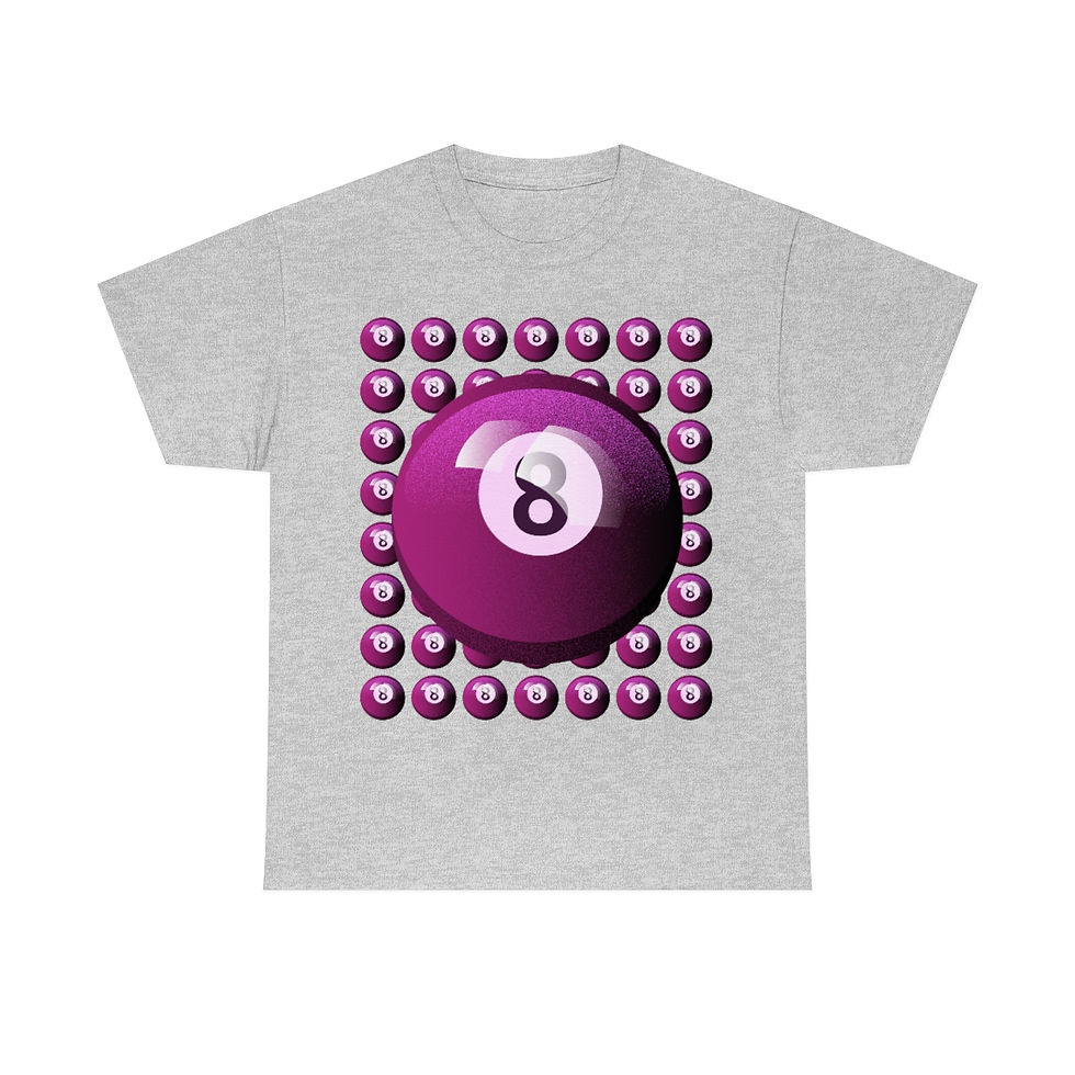 Thumbnail: Magic 8's Unisex Heavy Cotton Tee