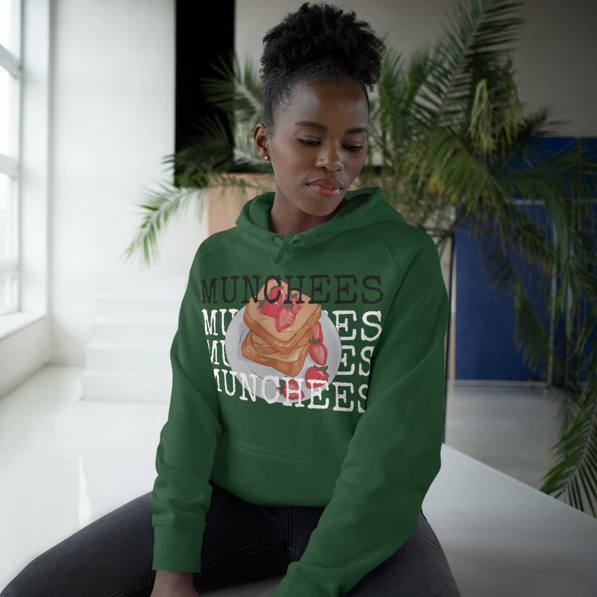 Munchees Strawberry French Toast Unisex Supply Hoodie