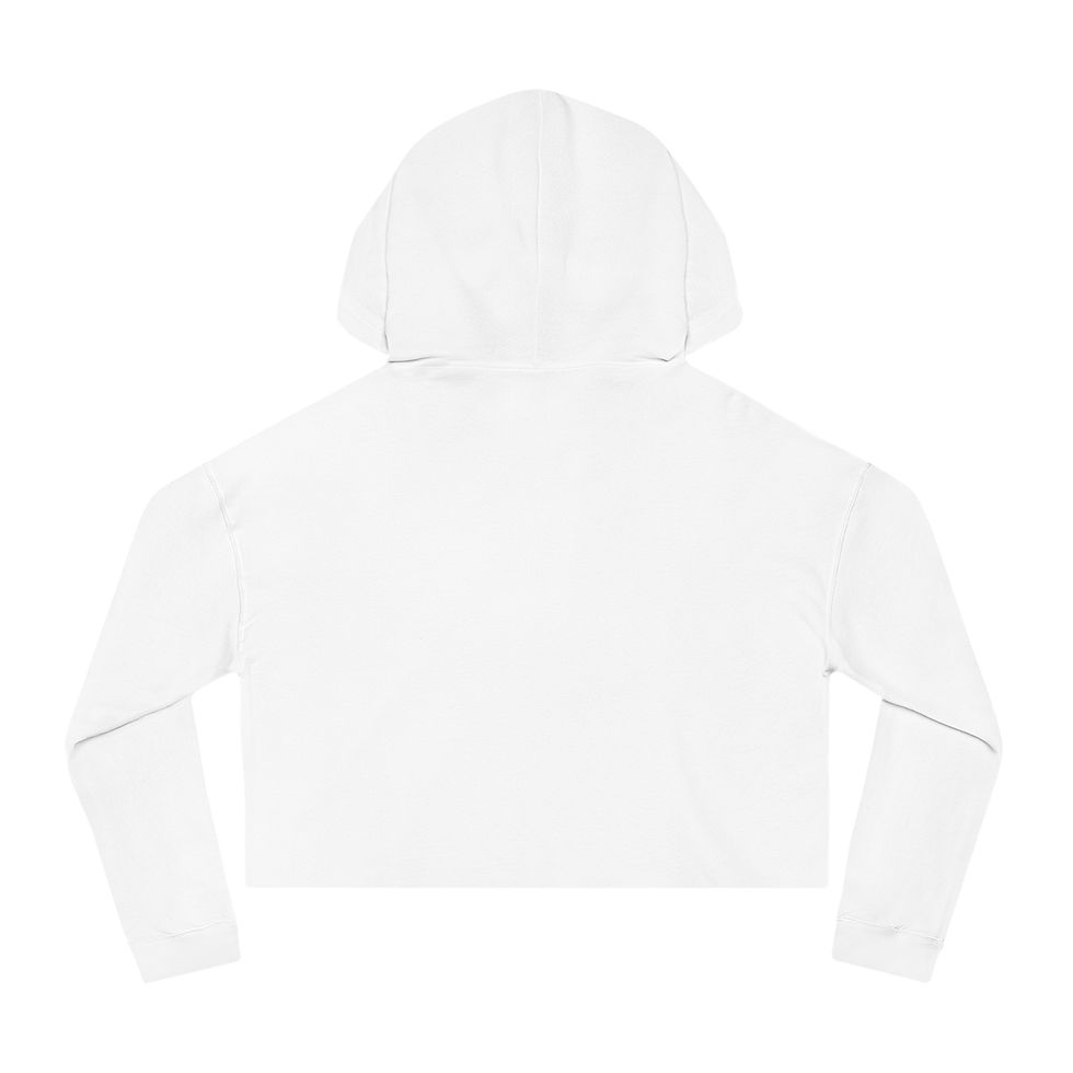 Thumbnail: Fearless Female Cropped Hooded Sweatshirt