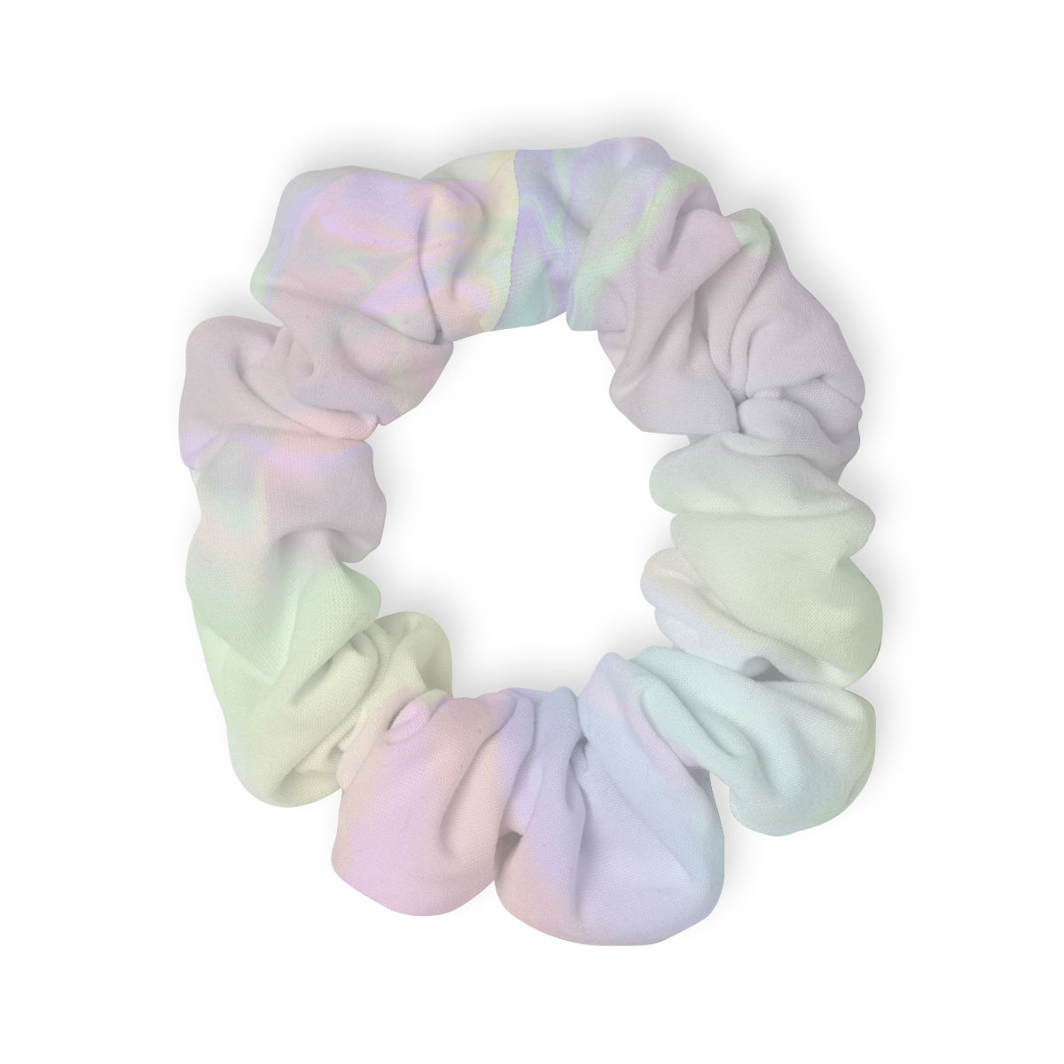 Holographic Foil Scrunchie