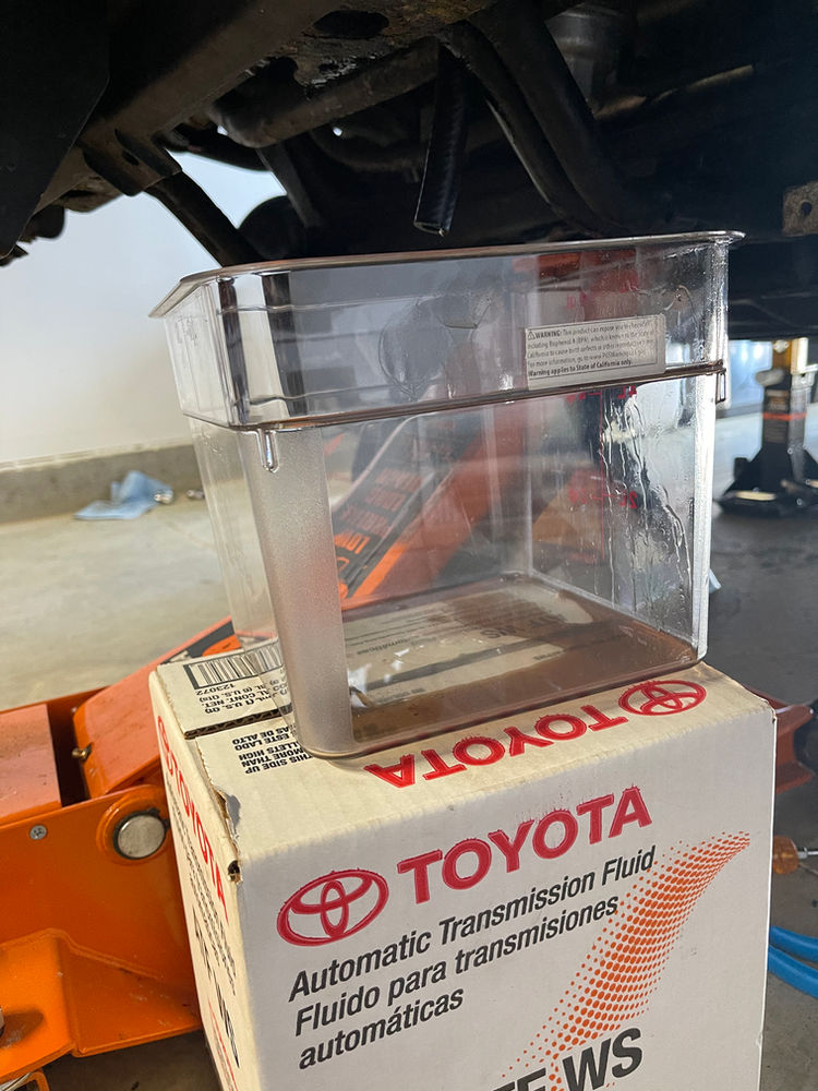 Transmission Fluid Exchange DIY Maintenance 4Runner4Ever