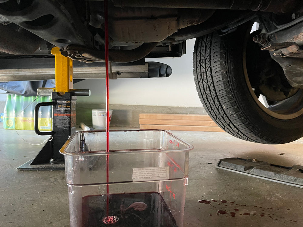 Transmission Fluid Exchange DIY Maintenance 4Runner4Ever