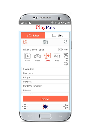 PlayPals app game filter page.png