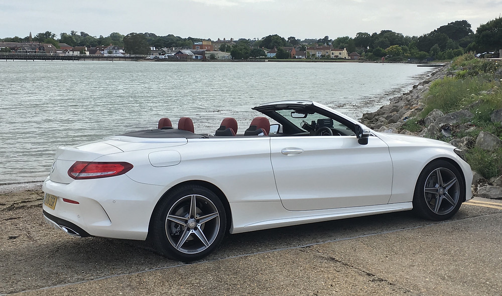 Mercedes C-Class Cabriolet - rear three-quarters