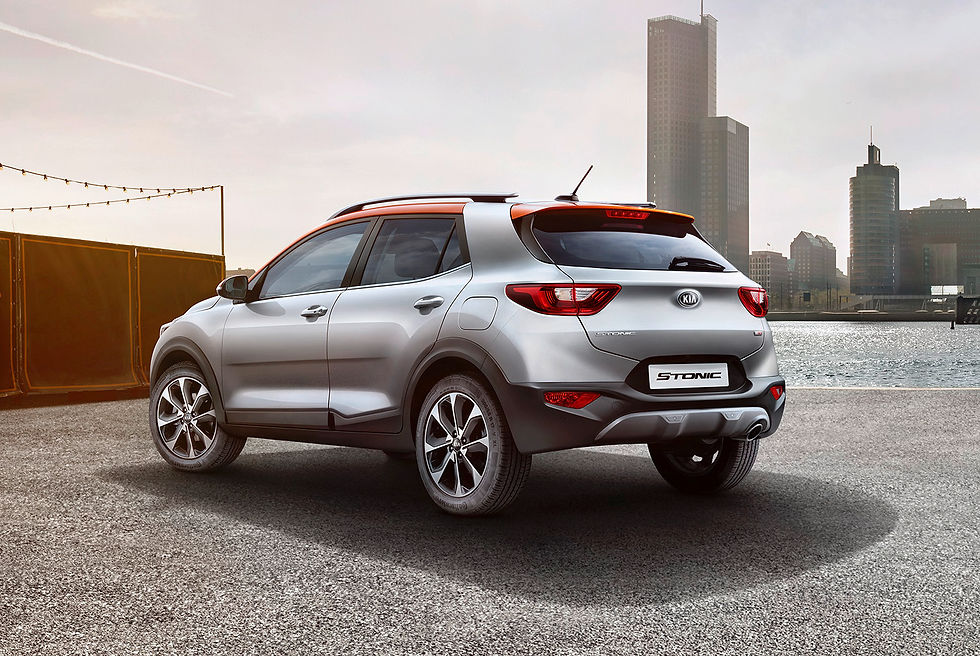 2017 Kia Stonic rear 3/4