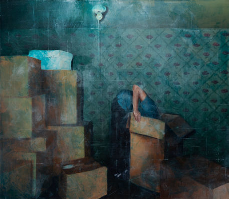 Lukas Leisinger artist art Contemporary oil painting painter figurative Sehnsucht