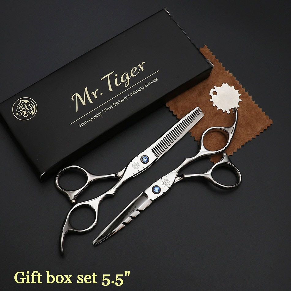 Thumbnail: Sharp Blade Professional Hair Scissors 5.5 6.0 Cutting Shears Barber Scissors 