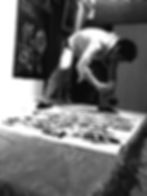 イベント 揮毫パフォーマンス