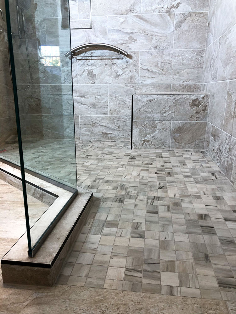 Building A Low Maintenance Tile Shower For Your Custom Bathroom.
