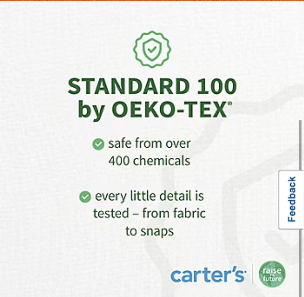 Thumbnail: Orange Shirt With Blue And Beige Stripes, Denim Shorts And Beige Onesie Set