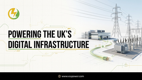 Data Centre Power Infrastructure in the UK: HV Substations, Grid Connections & Backup Power 