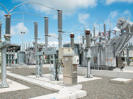 High-voltage substation engineered for safe and reliable power distribution