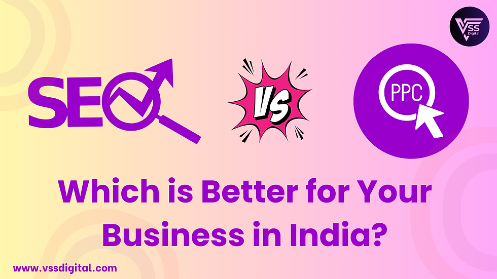 SEO vs PPC in India