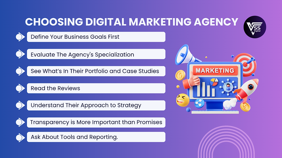 how to choose the right digital marketing agency in India