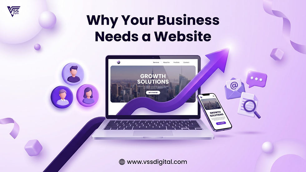Why Does Every Small Business Need a Website in 2025 to Grow Faster?