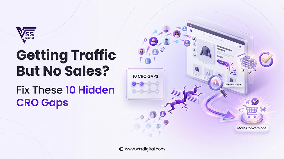 Traffic Without Sales — Why Your Website Isn't Converting