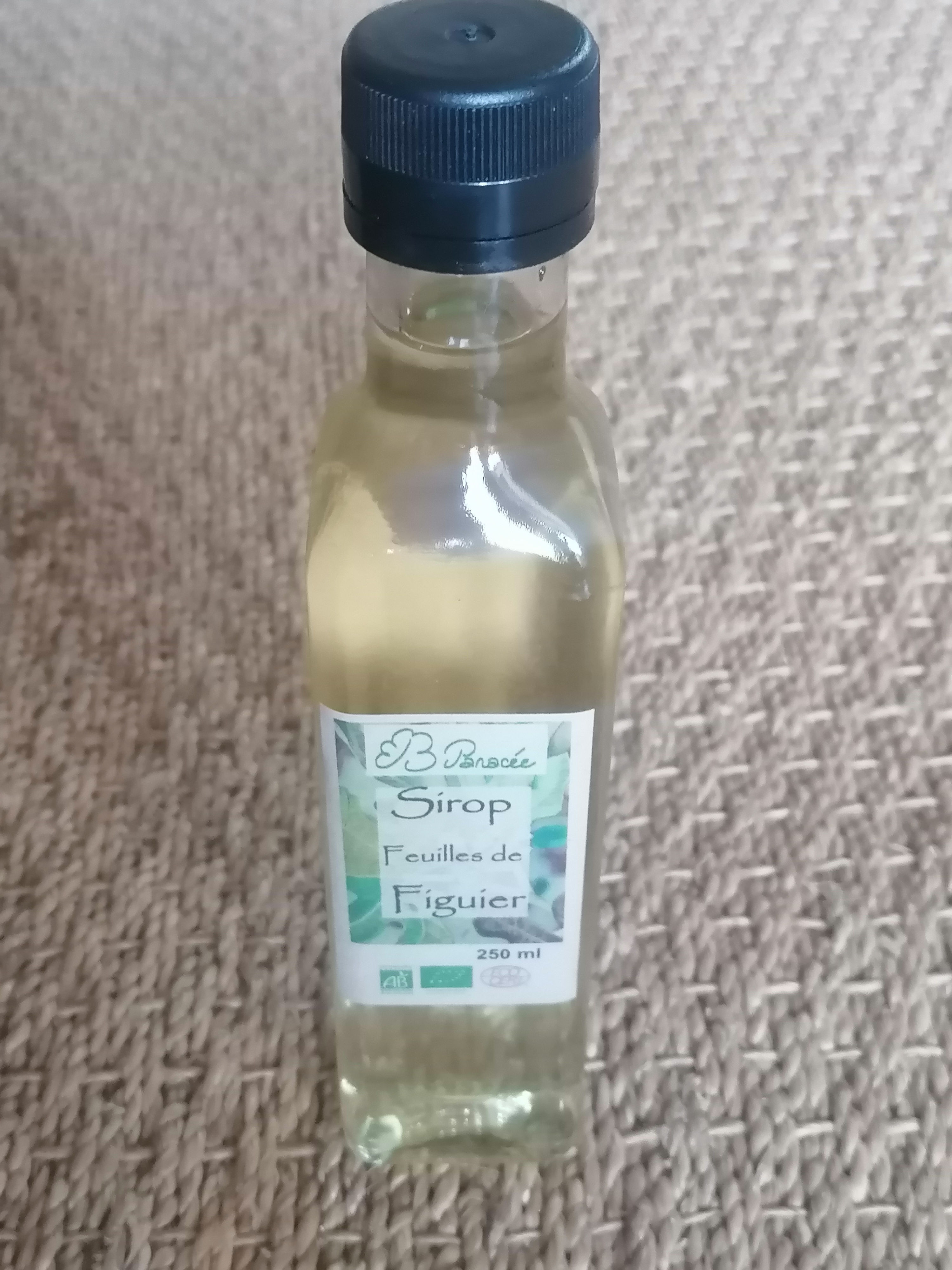 Sirop Feuilles de Figuier