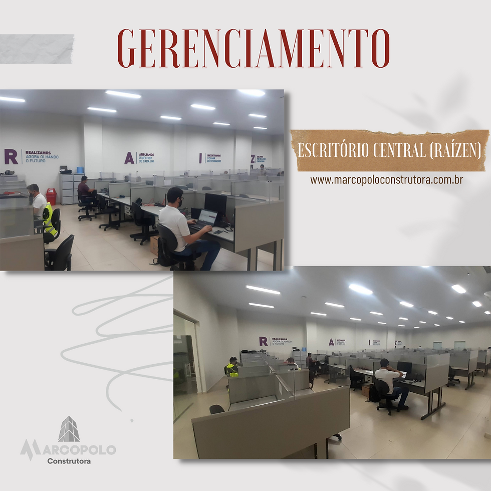 Gerenciamento de Obra - Escritório Central - Raízen
