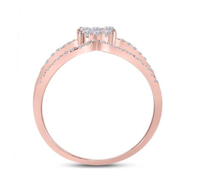 Thumbnail: 0.50 CTW Diamond Fashion Ring