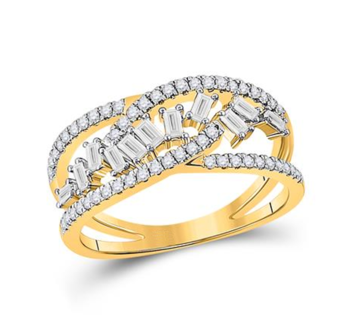 Thumbnail: 0.50 CTW Diamond Fashion Ring