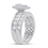 Thumbnail: 2.20 CTW Diamond Bridal Set