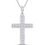 Thumbnail: 0.65 CTW Diamond Cross Pendant