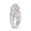 Thumbnail: 2.00 CTW Certified Diamond Bridal Set