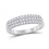 Thumbnail: 0.50 CTW Diamond Anniversary Band