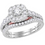 Thumbnail: 1.00 CTW Certified Diamond Bridal Set