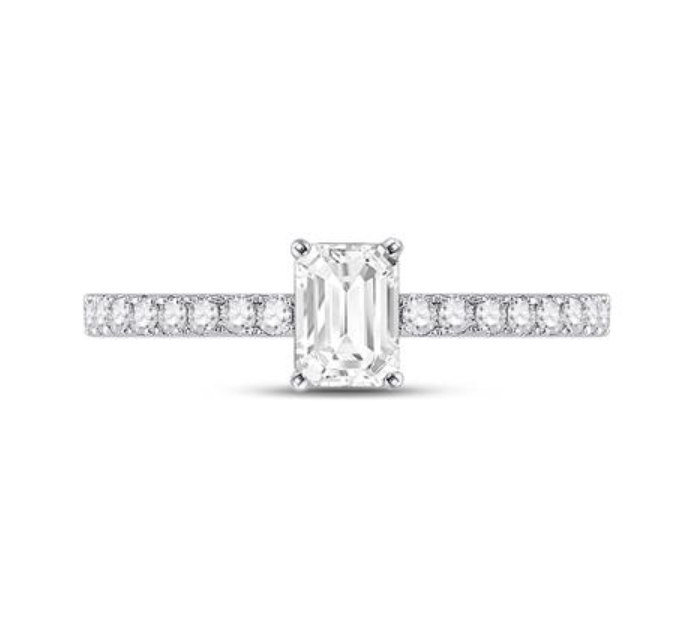 Thumbnail: 1.00 CTW Certified Diamond Ring