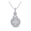 Thumbnail: 0.50 CTW Diamond Composite Pendant