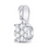 Thumbnail: 0.35 CTW Diamond Composite Pendant