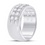 Thumbnail: 1.00 CTW Diamond Channel Two Row Band