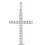Thumbnail: 0.50 CTW Diamond Cross Pendant