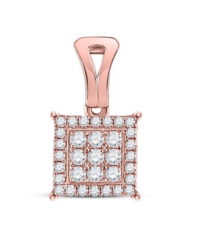 Thumbnail: 0.50 CTW Diamond Composite Pendant