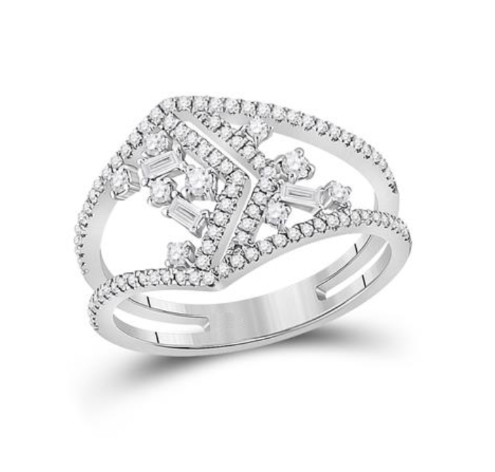 Thumbnail: 0.35 CTW Diamond Fashion Ring