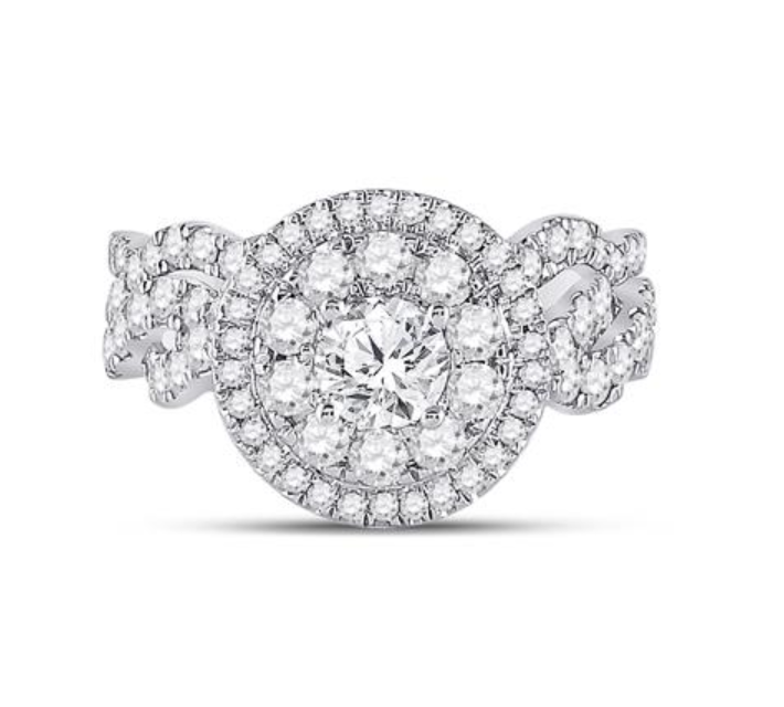 Thumbnail: 2.00 CTW Certified Diamond Bridal Set