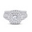 Thumbnail: 2.00 CTW Certified Diamond Bridal Set