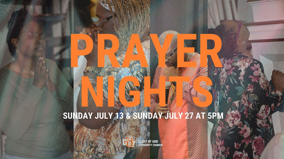 Night of Prayer 1