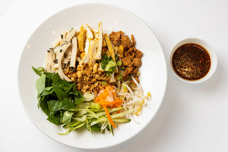 Arranged Food and Objects