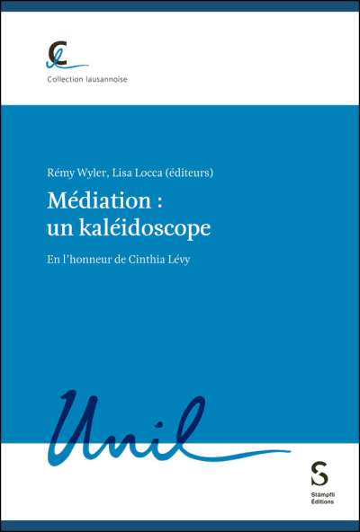 Médiation : un kaléidoscope. En l’honneur de Cinthia Lévy.
