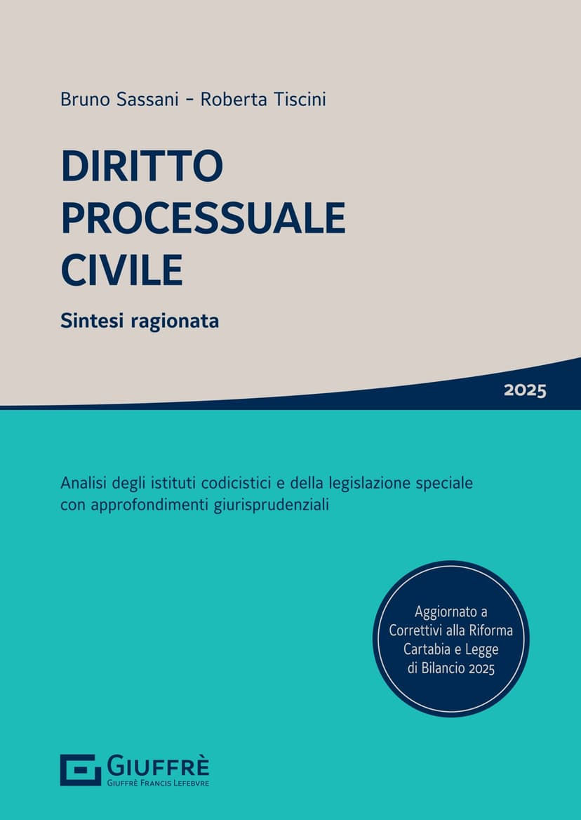 Diritto processuale civile. Sintesi ragionata. Analisi degli istitut…
