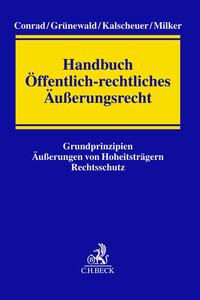 Handbuch Öffentlich-rechtliches Äußerungsrecht.