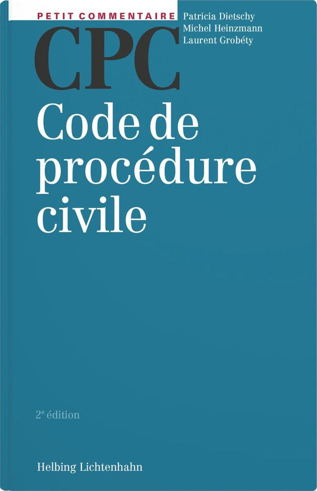 CPC: Code de procédure civile. 2e éd.