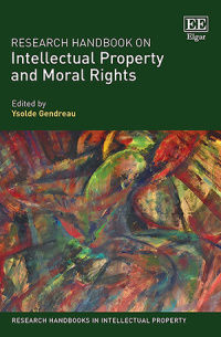 Research Handbook on Intellectual Property and Moral Rights.